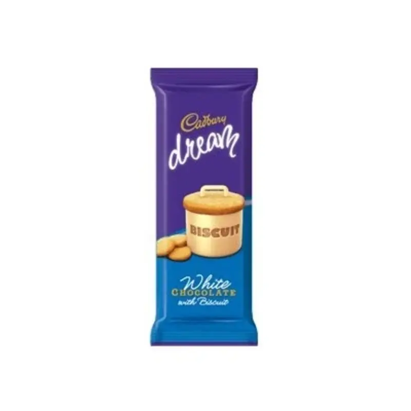 Dream White Chocolate With Biscuit 80g